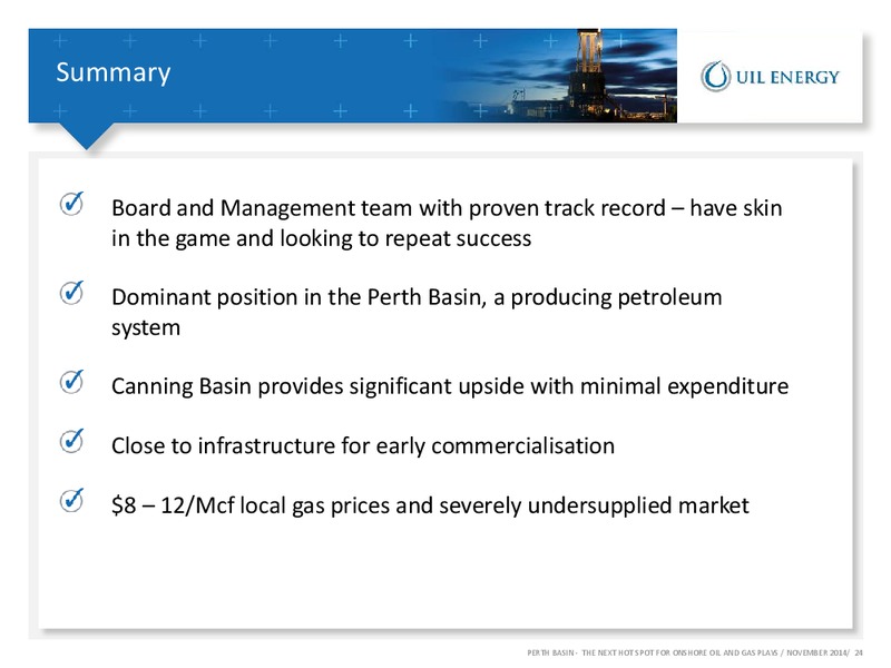 INVESTOR PRESENTATION – Uil Energy – slide 23
