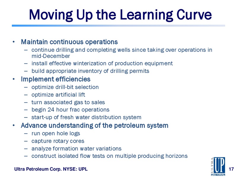 CITI GLOBAL Energy And Utilities Conference – Ultra Petroleum Corp. – slide 17