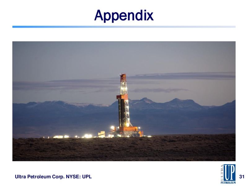 CITI GLOBAL Energy And Utilities Conference – Ultra Petroleum Corp. – slide 30