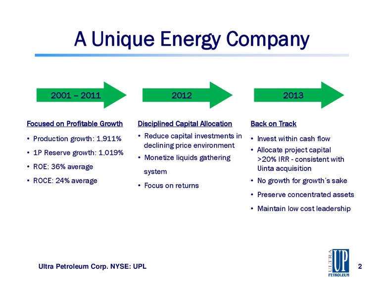 Simmons & Company International Annual Energy Conference – Ultra Petroleum Corp. – slide 2