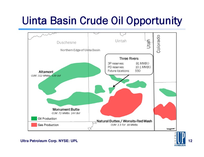 UBS New York Energy Conference – Ultra Petroleum Corp. – slide 12