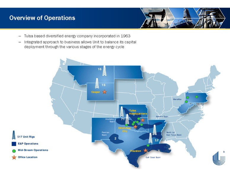 ENERCOMS THE OIL AND SERVICES CONFERENCE – Unit Corp. – slide 2