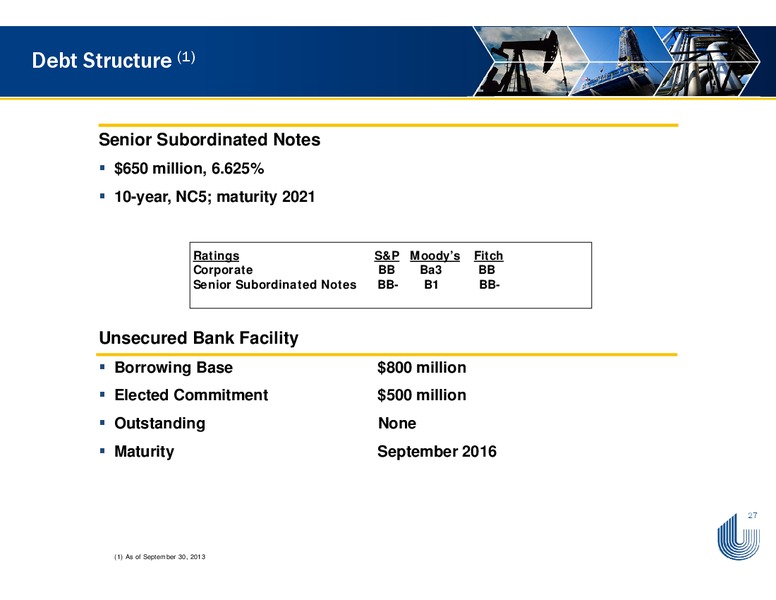ENERCOMS THE OIL AND SERVICES CONFERENCE – Unit Corp. – slide 26