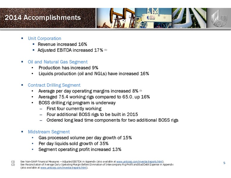 Raymond James Institutional Investors Conference – Unit Corp. – slide 4