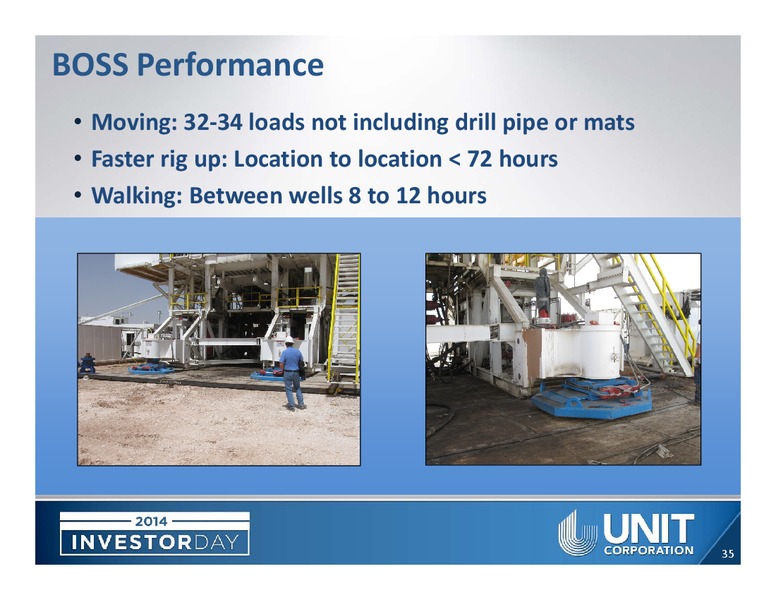 Investor Day – Unit Corp. – slide 33