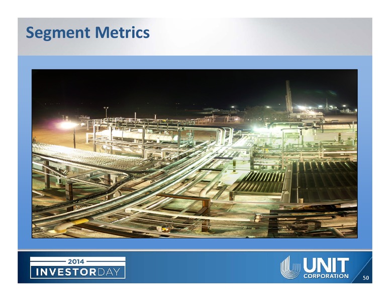 Investor Day – Unit Corp. – slide 48