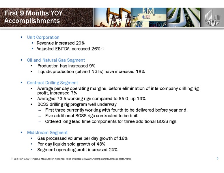 Cowen and Company Energy Conference – Unit Corp. – slide 4