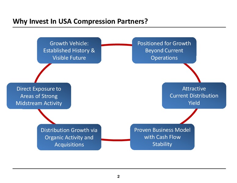 2014 RBC Capital Markets MLP Conference – USA Compression Partners Lp – slide 2