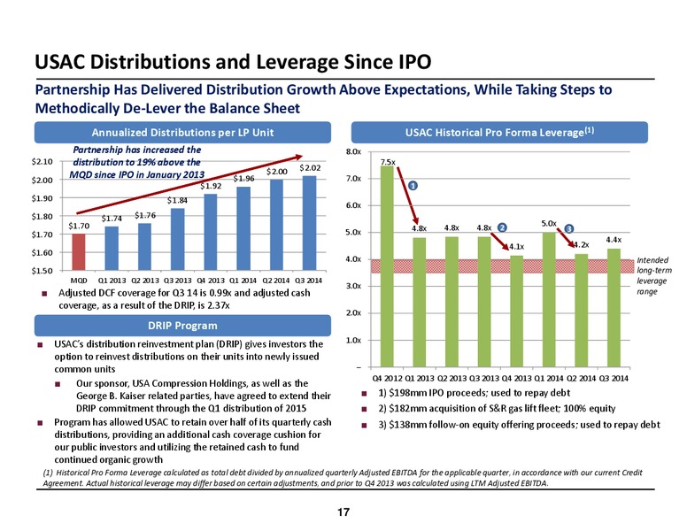 2014 RBC Capital Markets MLP Conference – USA Compression Partners Lp – slide 17