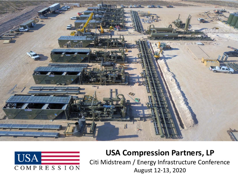 Citi Midstream Energy Infrastructure Conference – USA Compression Partners Lp – slide 1