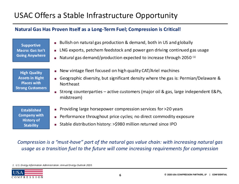Citi Midstream Energy Infrastructure Conference – USA Compression Partners Lp – slide 5