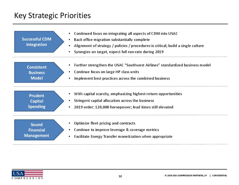 Wells Fargo 2018 Midstream and Utility Symposium – USA Compression Partners Lp – slide 12