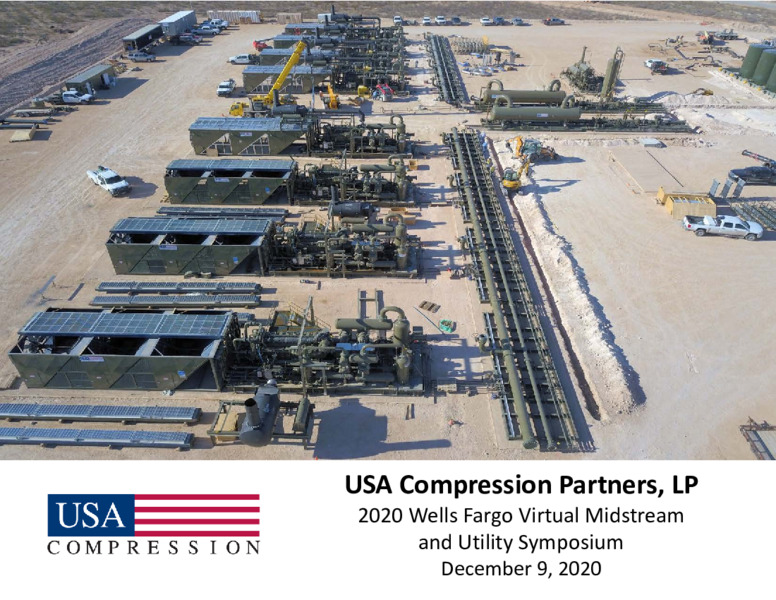 2020 Wells Fargo Virtual Midstream and Utility Symposium – USA Compression Partners Lp – slide 1