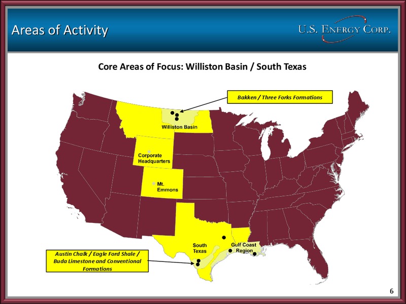 Corporate Presentation – US Energy Corp. – slide 5