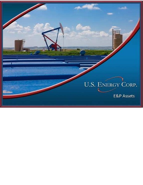 IPAA OGIS NEW YORK – US Energy Corp. – slide 10