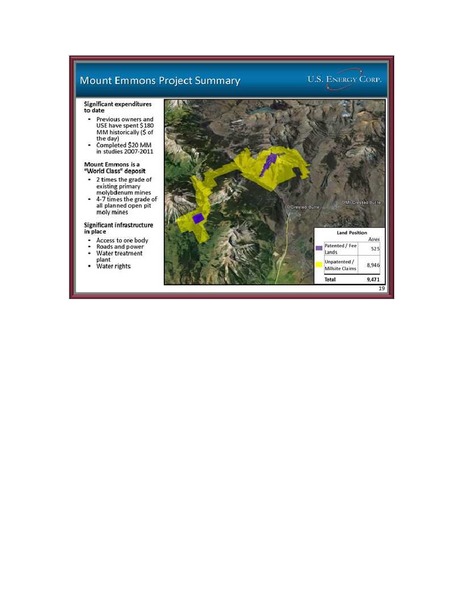 AUGUST 2013 CORPORATE PRESENTATION – US Energy Corp. – slide 19