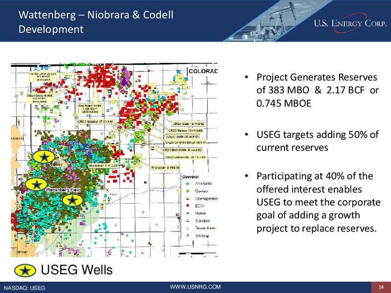 Enercom Conference – US Energy Corp. – slide 13