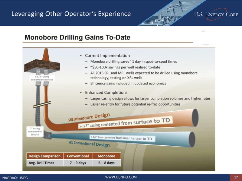 Enercom Conference – US Energy Corp. – slide 16