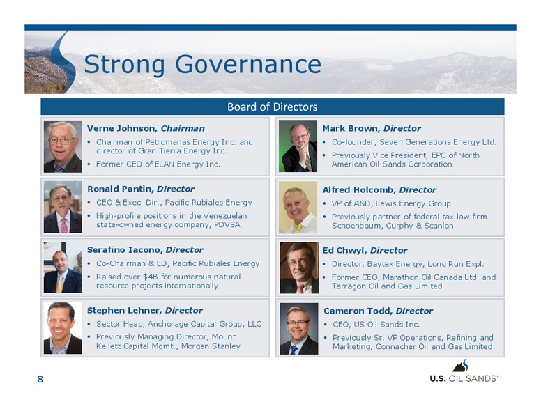 Corporate Presentation – US Oil Sands Inc. – slide 7