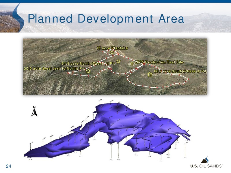 CORPORATE PRESENTATION – US Oil Sands Inc. – slide 23