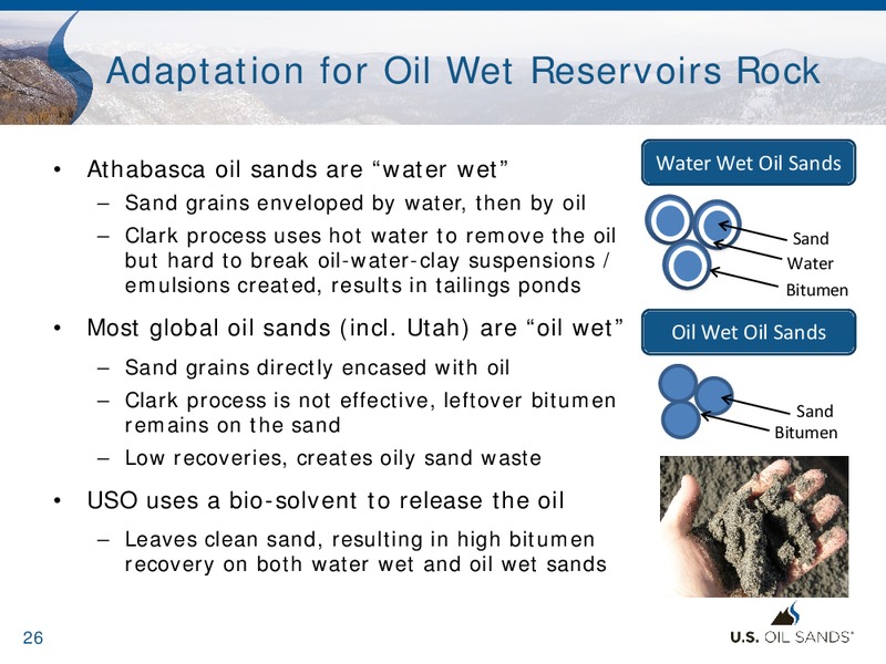 CORPORATE PRESENTATION – US Oil Sands Inc. – slide 25