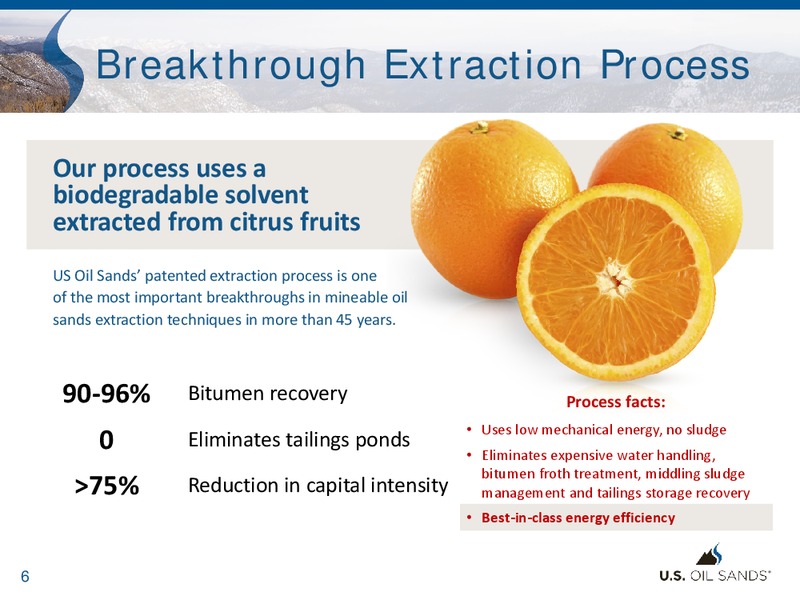 Corporate Presentation – US Oil Sands Inc. – slide 5