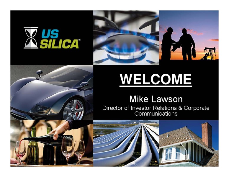 Investor Day – US Silica – slide 2