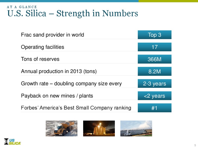 Stephens Fall Conference – US Silica – slide 4
