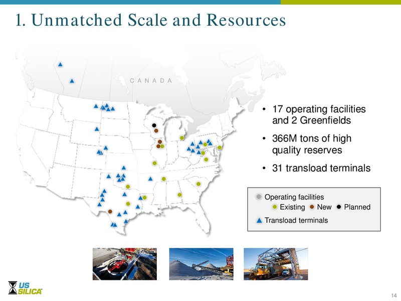 Cowen and Company 4th Annual Ultimate Energy Conference – US Silica – slide 13