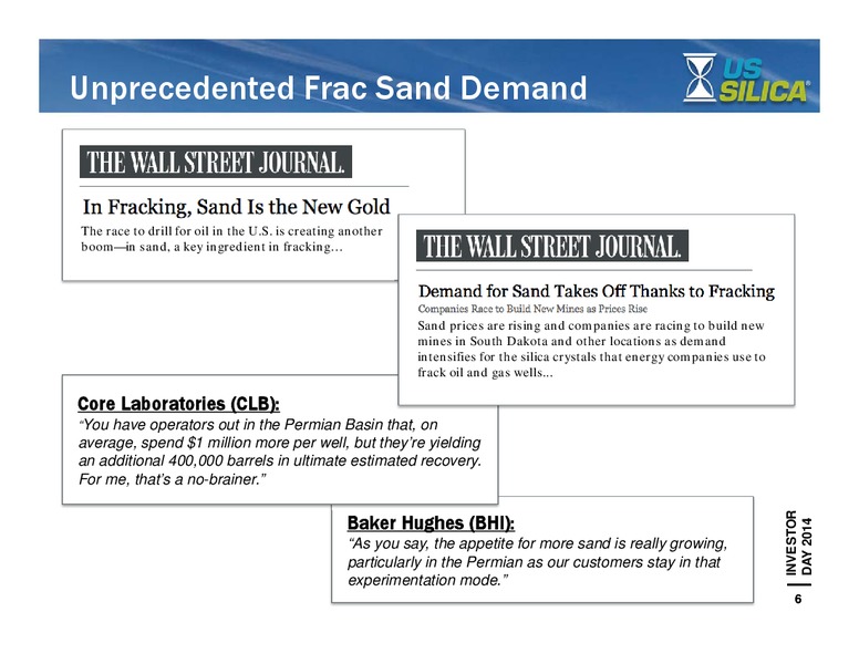 Investor Day – US Silica – slide 5