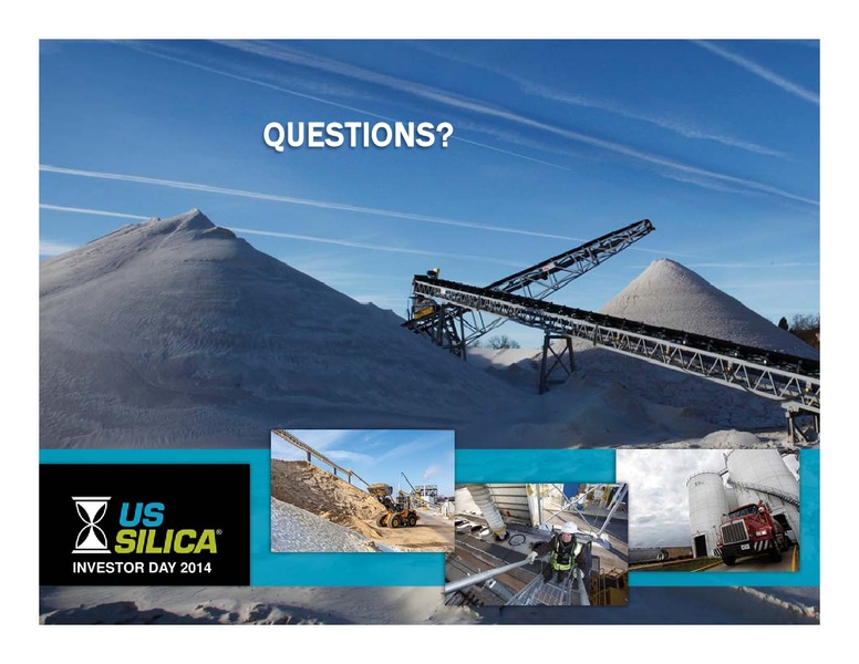 Investor Day – US Silica – slide 21