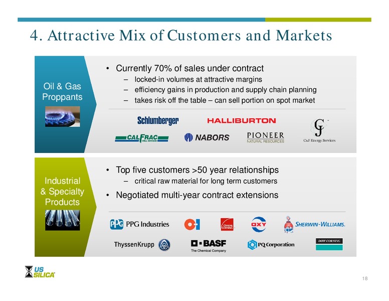 2014 Wells Fargo Energy Symposium – US Silica – slide 17