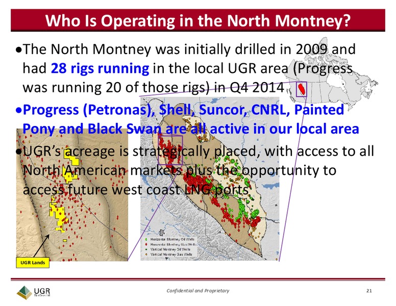 URTec Conference Operators Forum – Ugr Blair Creek Ltd – slide 21