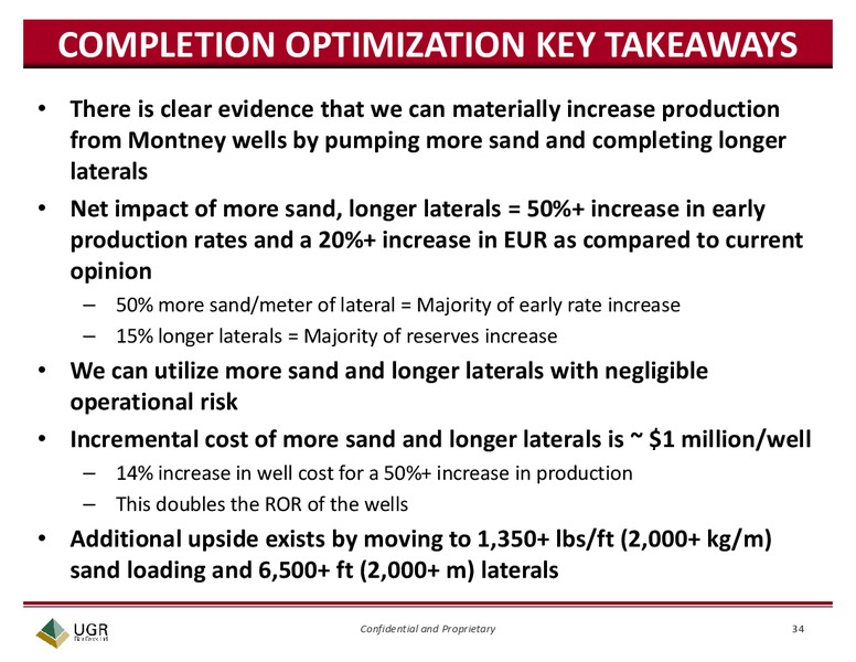 URTec Conference Operators Forum – Ugr Blair Creek Ltd – slide 34
