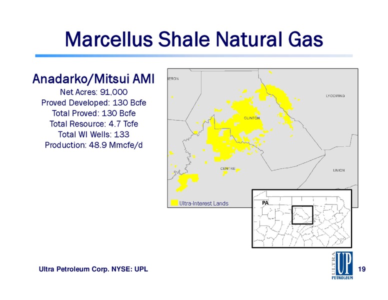 TPH 2015 HOTTER N HELL CONFERENCE – Ultra Petroleum Corp. – slide 19
