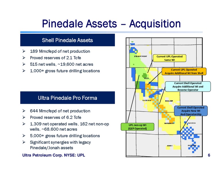 AUGUST 2014 INVESTOR PRESENTATION – Ultra Petroleum Corp. – slide 6