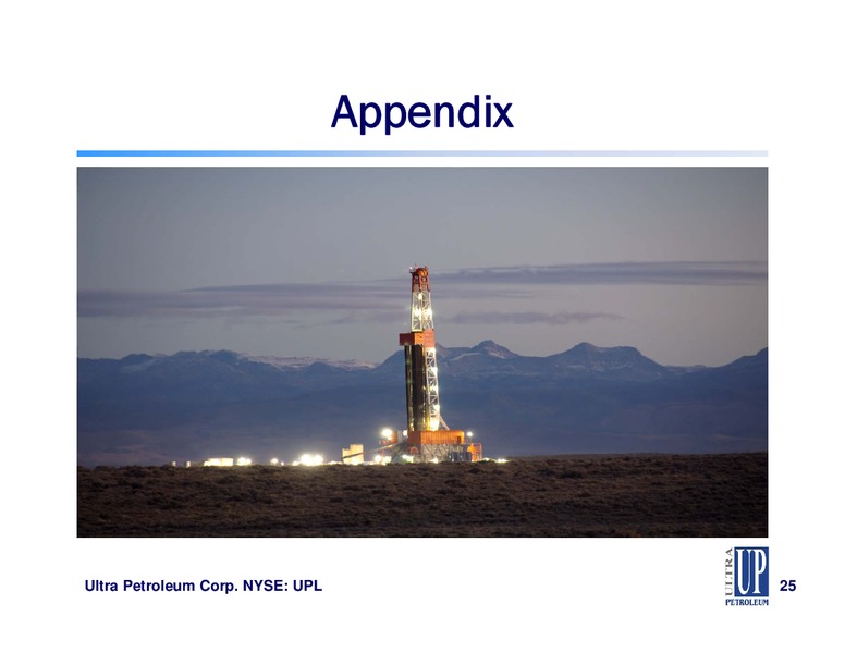 Capital One Southcoast 6th Annual Energy Conference – Ultra Petroleum Corp. – slide 25