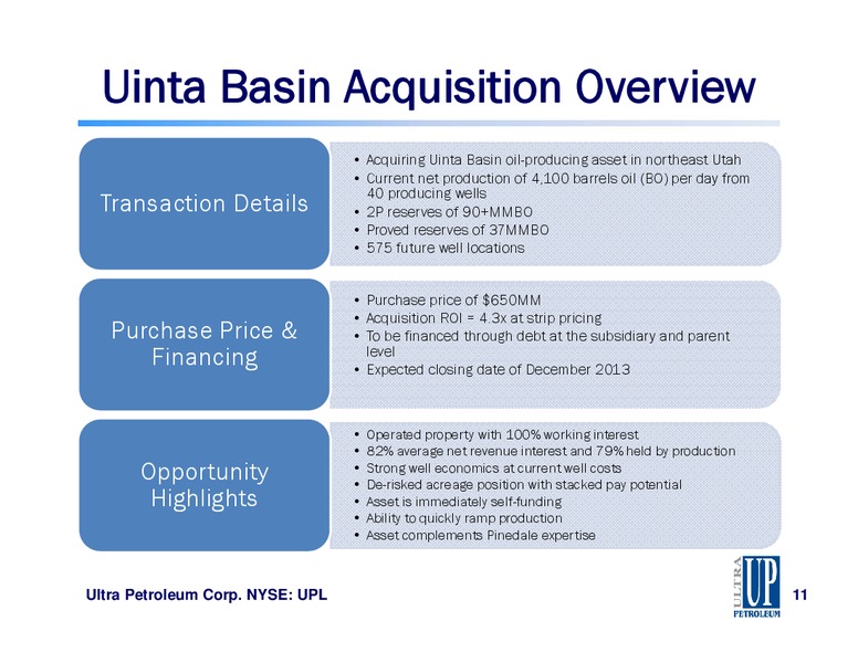 Capital One Southcoast 8th Annual Energy Conference – Ultra Petroleum Corp. – slide 11