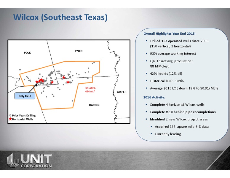 Scotia Howard Weil Energy Conference – Unit Corp. – slide 8