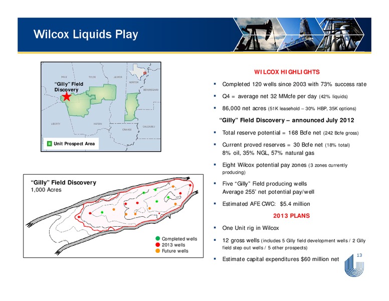 APRIL 2013 IPAA OGIS – Unit Corp. – slide 13