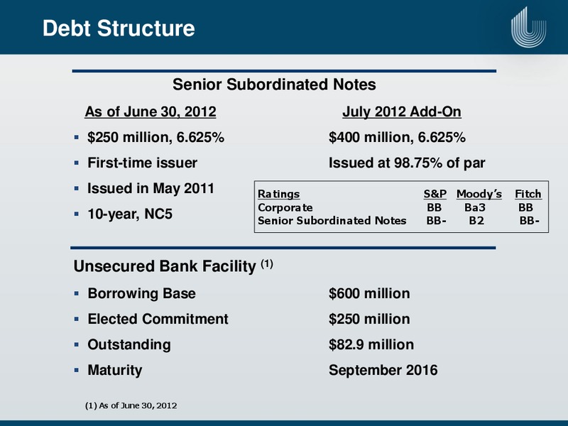 IPAA OGIS – Unit Corp. – slide 23