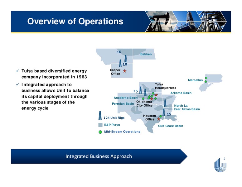 IPAA OGIS – Unit Corp. – slide 2