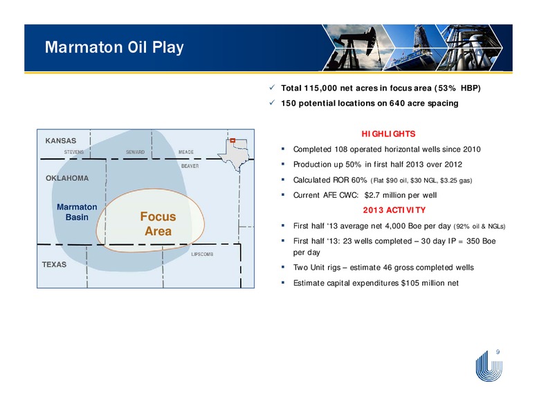 IPAA OGIS – Unit Corp. – slide 9