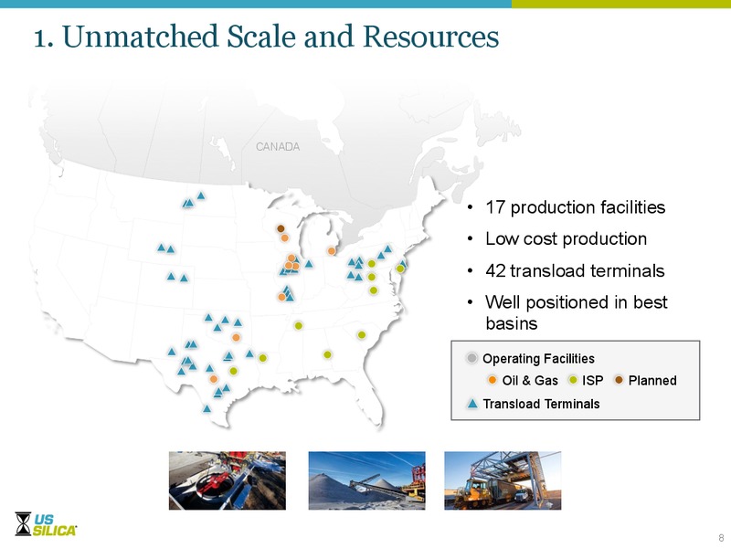 Barclays Capital CEO Energy Power Conference – US Silica – slide 7