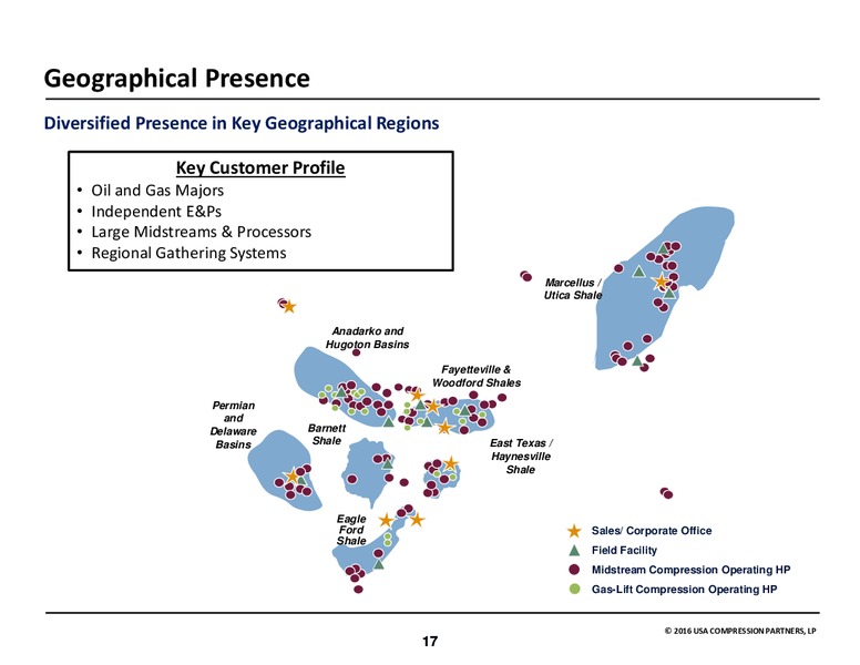 JP Morgan Inaugural Energy Equity Conference – USA Compression Partners Lp – slide 17