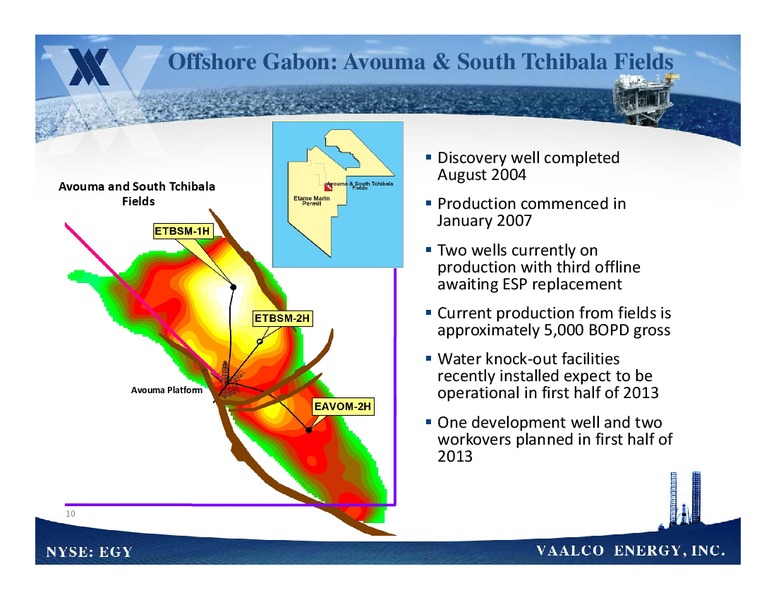 HOWARD WEIL'S 41ST ANNUAL ENERGY CONFERENCE – Vaalco Energy Inc. – slide 9