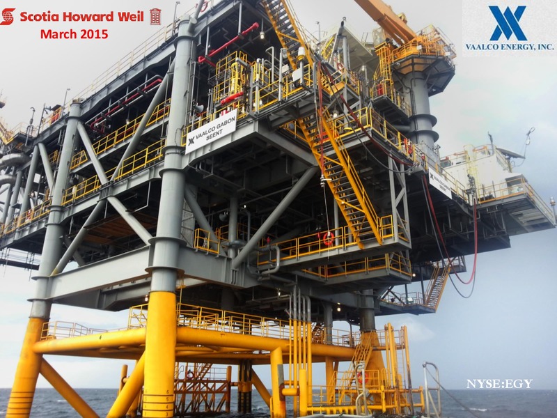 SCOTIA HOWARD WEIL – Vaalco Energy Inc. – slide 1