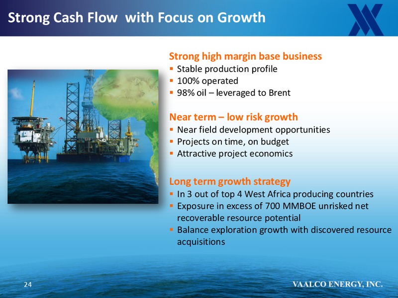 IPAA OGIS – Vaalco Energy Inc. – slide 23