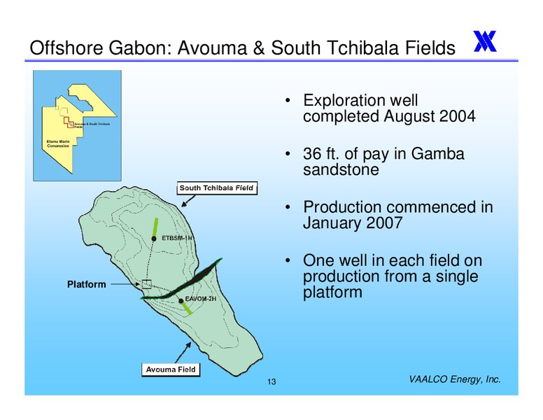 ANNUAL MEETING OF THE SHAREHOLDERS – Vaalco Energy Inc. – slide 12