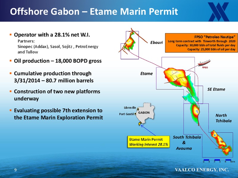 RBC CAPITAL MARKETS GLOBAL ENERGY & POWER CONFERENCE – Vaalco Energy Inc. – slide 8